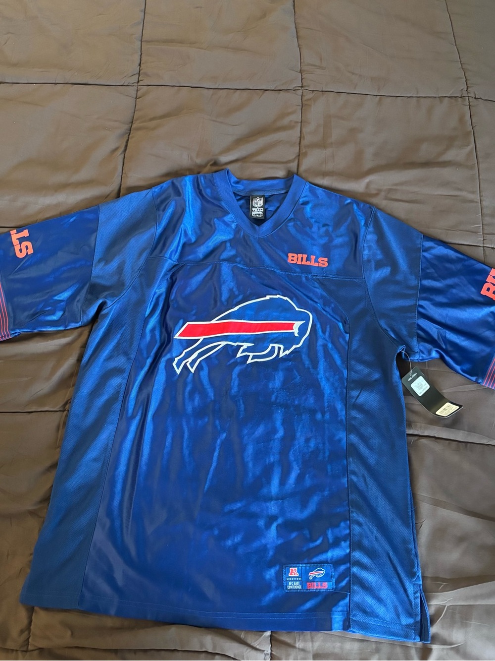 NFL Buffalo Bills Royal Blue Team Logo Jersey